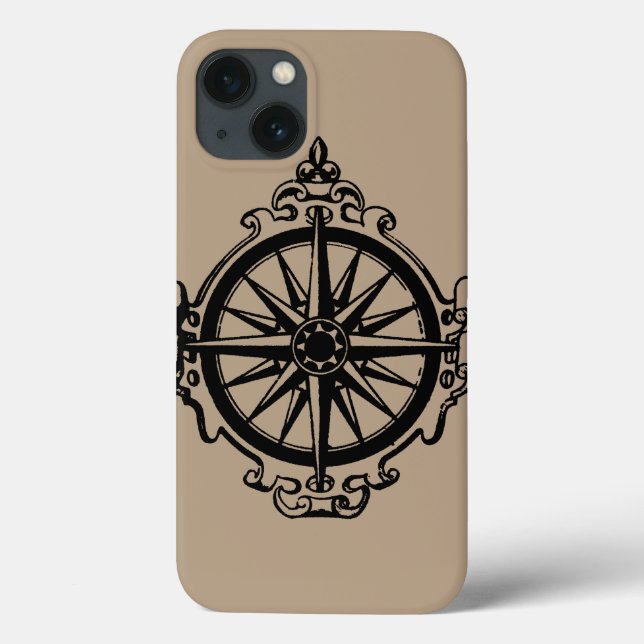 Symbol: Compass Case-Mate iPhone Case (Back)