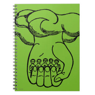 Symbol: Divine Hand Spiral Notebook