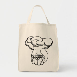 Symbol: Divine Hand Tote Bag