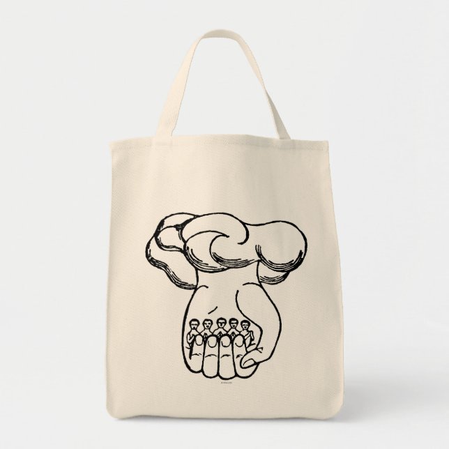 Symbol: Divine Hand Tote Bag (Front)