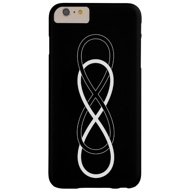 Symbol double Infinity - Black & White Case-Mate iPhone Case (Back)
