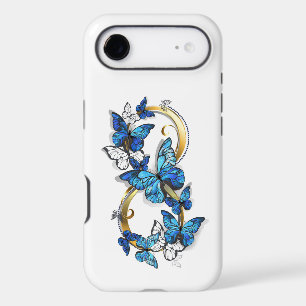 Symbol Infinity of Blue Morpho Butterflies