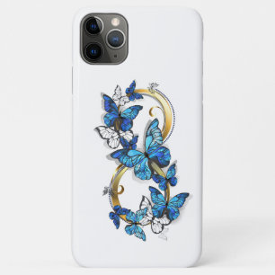 Symbol Infinity of Blue Morpho Butterflies Case-Mate iPhone Case