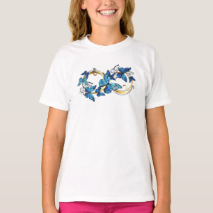 Symbol Infinity of Blue Morpho Butterflies T-Shirt