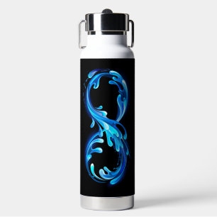 Symbol Infinity of Cold Clear Water Bottle