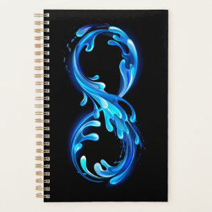 Symbol Infinity of Cold Clear Water Planner