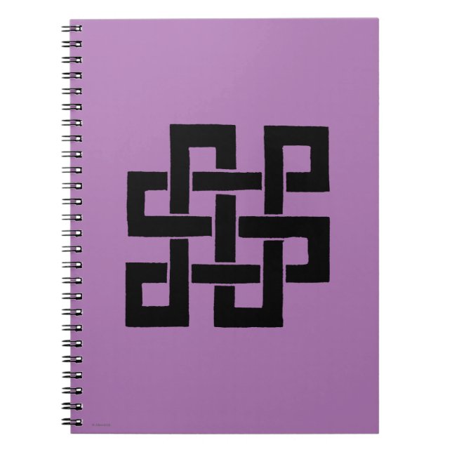 Symbol: Nade-Takara-Nusubi Spiral Notebook (Front)