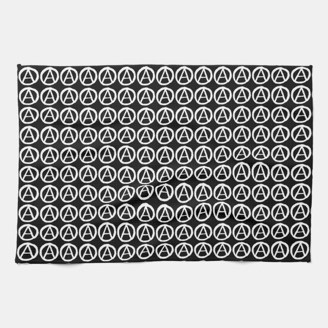 Symbol of Anarchy Tea Towel (Horizontal)