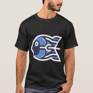 Symbol Of Blue Fish T-Shirt