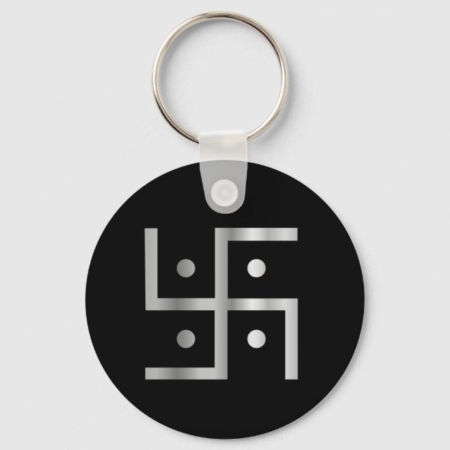 Symbol of Hinduism  Key Ring (Front)