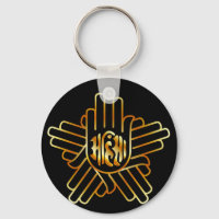 Symbol of Jainism in gold