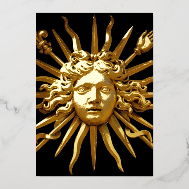 Symbol of Louis XIV the Sun King (Front)