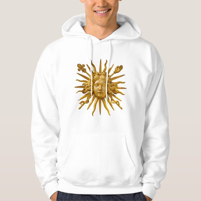 Symbol of Louis XIV the Sun King Hoodie (Front)