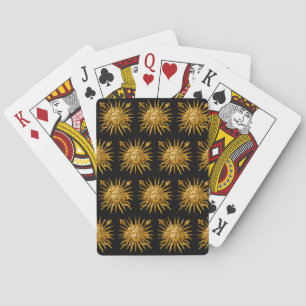 Symbol of Louis XIV the Sun King Playing Cards