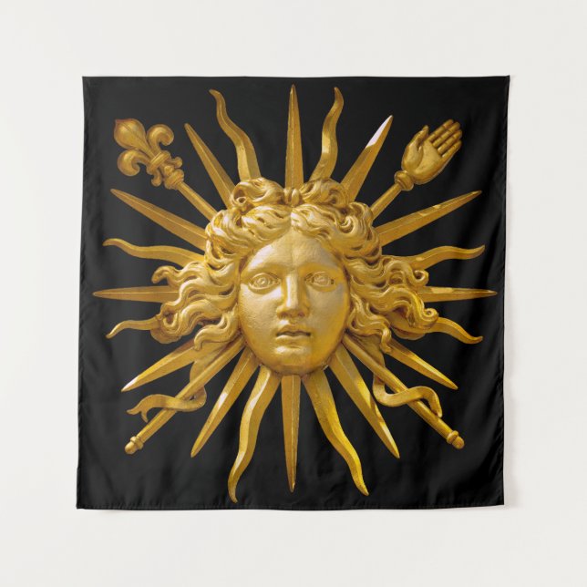 Symbol of Louis XIV the Sun King Tapestry (Front)
