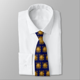 Symbol of Louis XIV the Sun King Tie