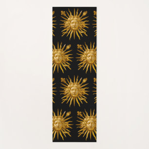 Symbol of Louis XIV the Sun King Yoga Mat