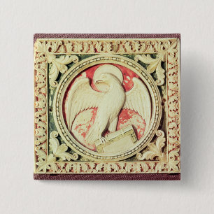 Symbol of St. John the Evangelist 15 Cm Square Badge