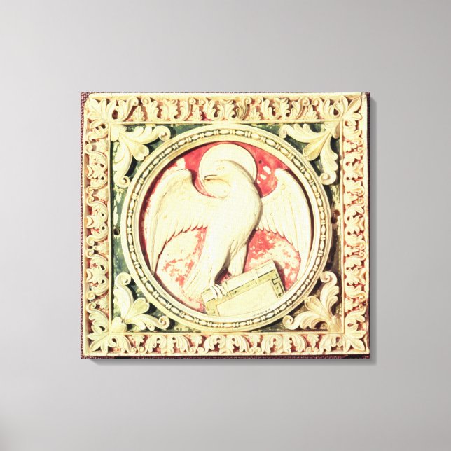 Symbol of St. John the Evangelist Canvas Print (Front)