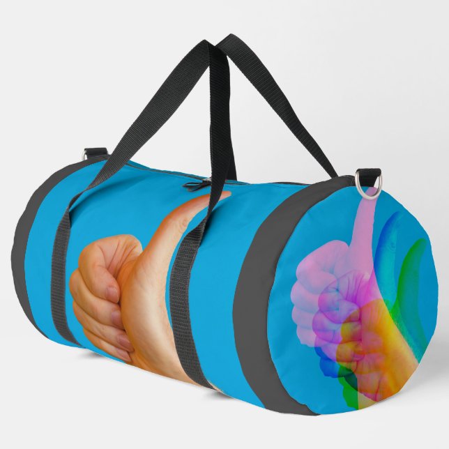 symbol on duffle-Bag Duffle Bag (Left Corner)