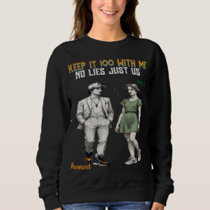 Symbolic Angel Couple NO FAKE LOVE T-Shirt Sweatshirt