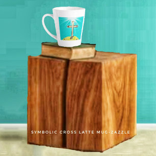 SYMBOLIC CROSS LATTE MUG