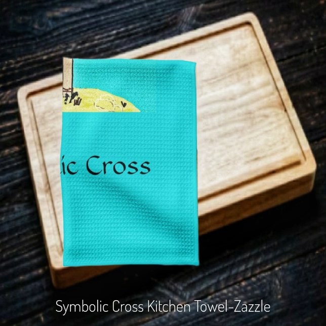 Symbolic Cross   Tea Towel (Creator Uploaded)