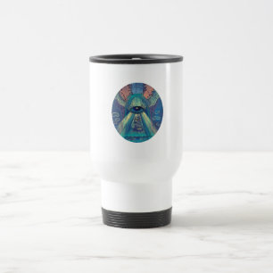 symbolic eye travel mug