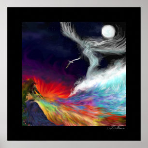 Symbolic Flows - Colours of the Imagination: Large Poster