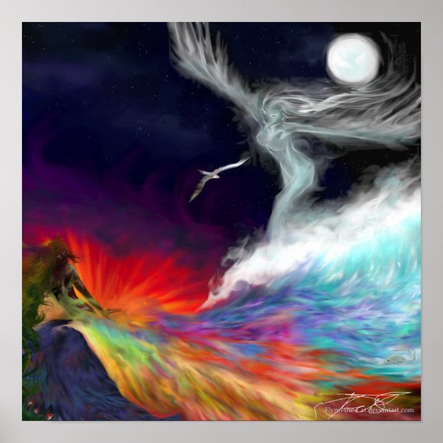 Symbolic Flows - Colours of the Imagination Poster (Front)
