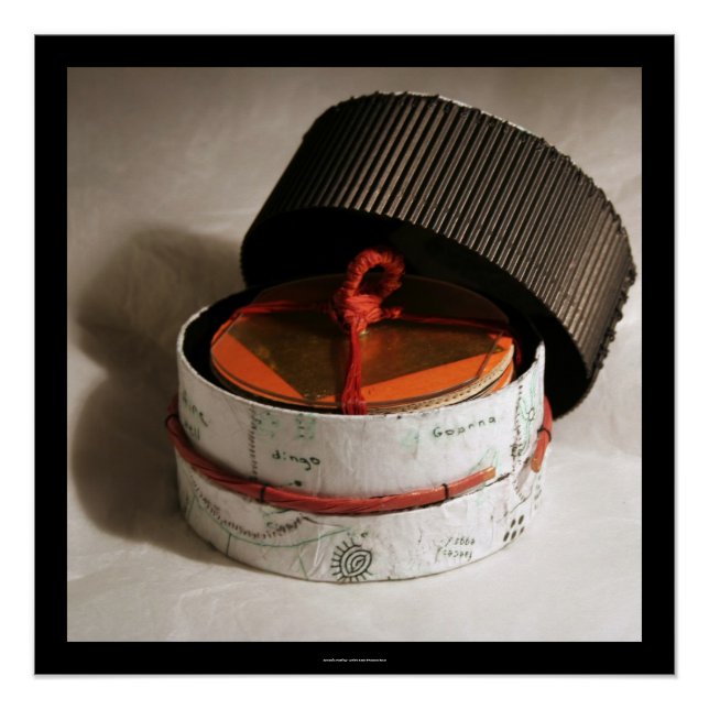 Symbolic Meeting Artist's Book Poster (Front)