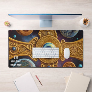 Symbolism: Aztec art Desk Mat