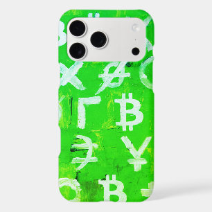 Symbols of Bitcoin (Bright Profit Green - 1)