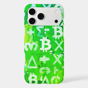 Symbols of Bitcoin (Bright Profit Green - 6)