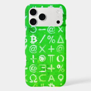 Symbols of Bitcoin (Bright Profit Green - 8)