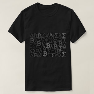 Symbols of Bitcoin (Style: 12) T-Shirt