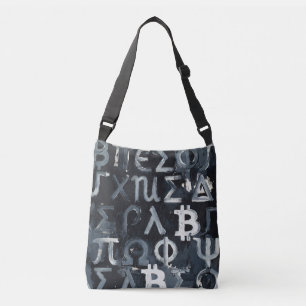 Symbols of Bitcoin (Style: B) Crossbody Bag