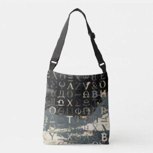 Symbols of Bitcoin (Style: E) Crossbody Bag