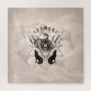 Symbols of Hecate Jigsaw Puzzle