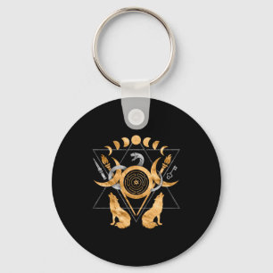 Symbols of Hecate Key Ring
