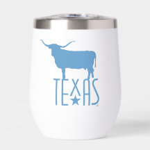 Symbols of Texas, Longhorn, blue