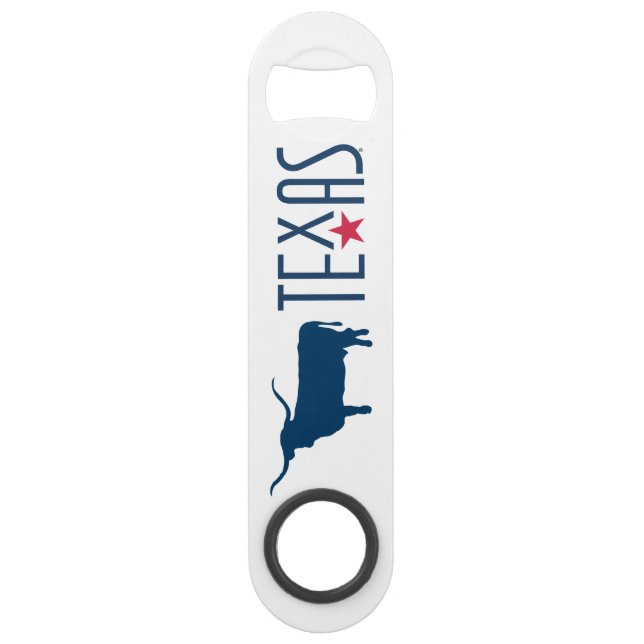 Symbols of Texas, Longhorn, navy (Front)