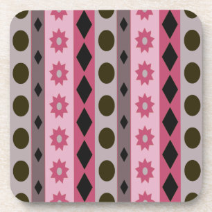 SYMBOLS pink Coaster