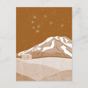 Syme Hut Mount Taranaki Postcard