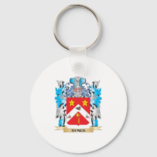 Symes Coat of Arms - Family Crest Key Ring