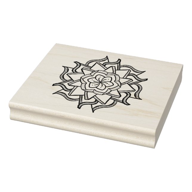 Symmetric design  rubber stamp (Stamp)