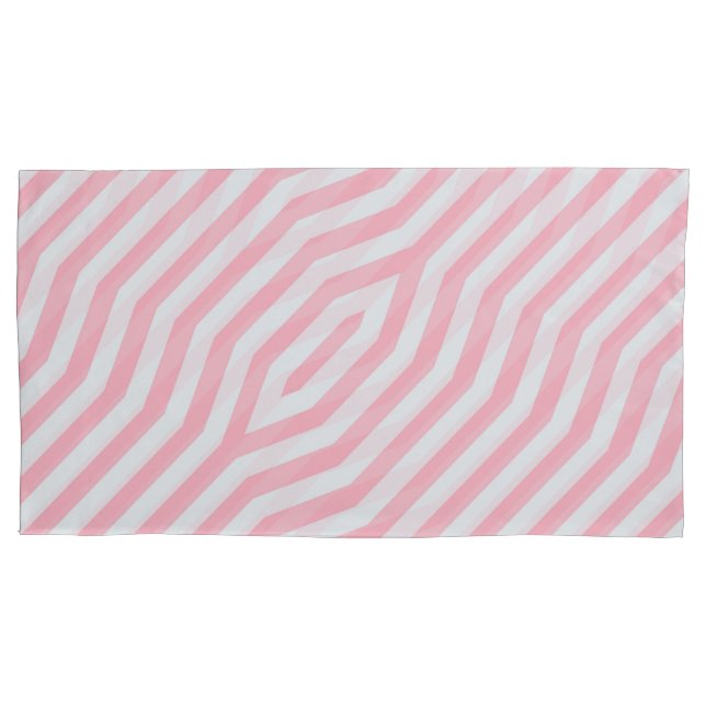 Symmetric diagonal stripes background 13 pillowcase (Front)