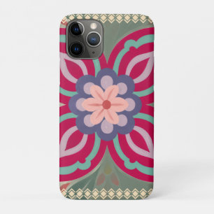 Symmetrical Folk-Art Floral Medallion Case-Mate iPhone Case