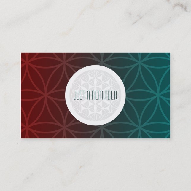 symmetry appointment reminder (Front)