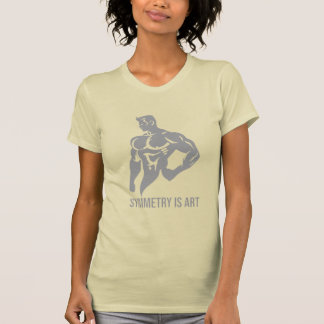 Symmetry Is Art Golden Era Bodybuilding Motivation T-Shirt